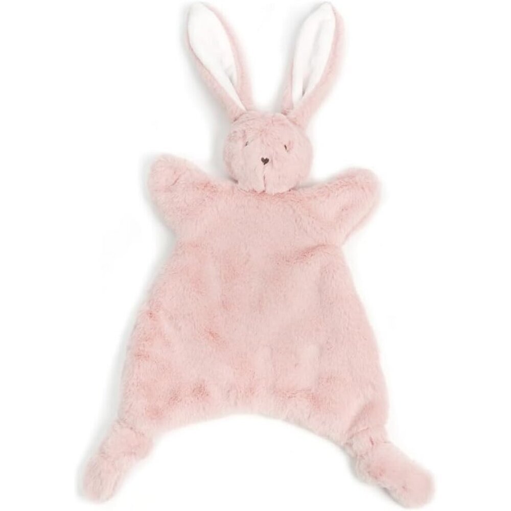 Little Rawr Lovey Soft Toy 12-Inches Pink Bunny, Stuffed Animals for Babies